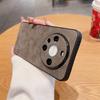 Funda protectora de cuero resistente a caídas con todo incluido para Huawei Mate60 Pro con patrón retro