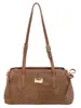 Bolso de axila retro simple transfronterizo para mujer 2026 nuevo bolso de mano de moda bolso de hombro de gran capacidad bolso de axila para commuting