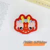 Lindo León de Peluche Despertando León Tang Estilo Chino Popular Broche Accesorios para el Cabello Accesorios Bolso Ropa Dibujos Animados Accesorios para Funda de Teléfono Móvil
