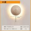 Candeeiro de cabeceira arandela estilo creme estilo novo chinês estilo europeu varanda candeeiro de parede pedra amarela caverna candeeiro de parede para escada candeeiro de corredor sala de estar
