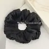 Goma de pelo plisada estilo coreano con tacto de alta gama, Lazo para el pelo perezoso, Accesorio de pelo de moda, Adorno de pelo versátil, Lazo para el pelo de intestino de cerdo