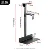 Soporte Colgante para PC Debajo del Escritorio Estante Flotante para Computadora Colgador de Gabinete de PC de Escritorio de Oficina Bandeja Soporte Metálico