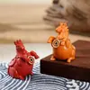 Mini Portaincienso de Latón Lindo Caballo y Vaca, Quemador de Incienso, Decoración Creativa para el Hogar, Amuleto Cultural y Creativo de Buena Suerte