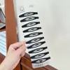 Clip de Cabello Bb Negro Mate Transparente Estilo Coreano Accesorio para el Cabello Pasador, Paquete de 10 Clips de Cabello Bb para Flequillo