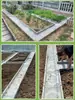 Moldes de Piedra para Caminos de Jardín, Bordillos, Piedras para Caminar Exteriores, Piedras para Caminar de Cemento para Patios, Suelo de Huerto Rural
