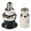 Cabeza de ventosa de vacío con conector M5 serie ZPT rosca de admisión de aire trasera accesorios manipulador tornillo neumático