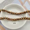 Xingtai Cristal Cuentas Sueltas Joyería Accesorios Chapado Colorido Cabeza de Cuenta de Vidrio Zapatos y Ropa Accesorios Cuentas de Vidrio de Cristal