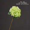 Flor Artificial de Hortensia Griega Sola Decoración de Mesa para Hogar Sala de Estar Flor Artificial Ramo para Fotografía de Bodas