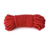 Sm Fun Toys Cuerdas de 10 m Atadura para Adultos Cuerda de Algodón Restricciones SM para Manos y Pies Correas de Restricción Corporal Accesorios de Broma para Parejas