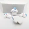 Muñeca de caricatura Sanrio Melody Kuromi Perro Canela Material para funda de teléfono móvil DIY caja de almacenamiento tocado pasador de pelo