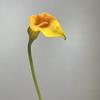 Flor artificial PU grosso lírio-calla flor falsa lírio-calla decoração de casa decoração macia material de flor lírio-calla pequeno adereços de casamento