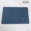 Novo Jogo Americano Quadrado com Padrão Retrô Impermeável e à Prova de Óleo Jogo Americano Isolante Estilo Europeu Simples Jogo de Mesa para Hotel Comida Ocidental