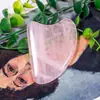 Raspador de Cristal Rosa Natural Delfín Dedo Jade Raspador de Belleza Masaje Meridiano Cuerpo Entero Gran Cantidad Listo para Usar Cuidado de la Salud