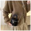 Bolso Pequeño Exquisito Colorido Moda Femenina Popular en Internet Monedero de Princesa 2024 Estilo Extranjero Diseño Nicho Bolso de Hombro Tipo Cubo
