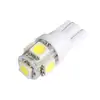 Venta caliente transfronteriza luz LED para coche T10 5050 5SMD indicador de ancho luz de lectura de coche luz de matrícula luz LED para coche