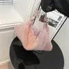 Bolso cruzado transfronterizo para mujer 2026 Otoño e Invierno Nueva Moda Casual Versátil Bolso de hombro Ligero Estudiante Bolso de felpa para la axila