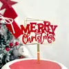 Copyright Ins Wind Feliz Natal Decoração de Bolo em Acrílico Suprimentos para Torta de Natal Plugin de Bolo Bolo de Natal