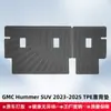 Adequado para GMC Hummer SUV 2023-2025 Material 3D para Todas as Estações Tapete de Chão TPE Tapete de Porta-malas