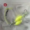Anzuelo de Fondo Invertido 3 Anzuelos Doble Anzuelo Grupo de Pesca Terminado Caña de Mano Caña de Mar Grupo de Pesca de Fondo Invertido Anzuelo Pequeño Fuera de Fondo Anzuelo de Pesca