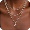Collar de Círculos Irregulares Multicapa Transfronterizo Cobre Electrochapado Oro Real de 14K Gargantilla Apilada Joyería para Mujer