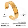 Jieding Joyería europea y americana de acero de titanio que no se decolora Pendientes de acero inoxidable para mujer Lujo ligero Gama alta Nicho Accesorios de alta gama Conjunto