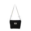 2025 Nueva Bolsa de Mujer Bolsa de Tela de Pana Bolsa Balde Estilo Coreano Simple para Viajar Bolso de Hombro Moderno Cruzado Cuadrado