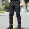 2026 Comercio Exterior Verano Hombres Nuevo Versátil Holgado Pantalones Deportivos Exteriores Color Sólido Estilo Militar Pantalones de Trabajo Mayoreo
