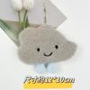 Broche de desenho animado novos fabricantes de fonte bordado nuvem roupa lenço grampo de cabelo acessórios DIY pingente de pelúcia fofo