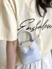 Shuai Mijia 2026 Bolso Casual de Verano Nuevo para Viajes Diarios, Bolso de Mano para Llevar Debajo del Brazo y al Hombro, Elegante Bolso Plegado con Lazo