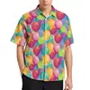Camisa hawaiana estampada de verano para hombre, informal, de estilo independiente, de gran oferta, para vacaciones en la playa, fabricante transfronterizo.