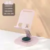 Soporte Metálico Giratorio 360° para Teléfono Móvil para Escritorio, Plegable, Multifuncional, Adecuado para Ver Series, Transmisiones en Vivo, Trabajo de Oficina y Estudiantes.