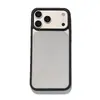 Funda Negra Mate para Teléfono Apple 18PROMAX Anti-caída 17PRO Acrílico Transparente IPHONE16 Funda Protectora