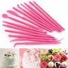 Set Combinado de Herramientas para Esculpir y Hornear Coloridas Molde para Esculpir Pasteles de Fondant Herramientas para Dar Forma a Pasteles en Stock