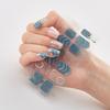 Fabricante de Pegatinas para Uñas Plataforma Transfronteriza Suministro de Alta Calidad Artesanía Láser 3D Estampado en Caliente Película para Esmalte de Uñas Pegatina para Uñas