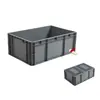 Caja de Cría de Tortugas con Escalera de Agujeros y Plataforma de Secado, Tanque para Tortugas, Tanque Ecológico, Filtro Grande, Acuario Doméstico, Caja de Plástico para Dar la Vuelta para Tortugas