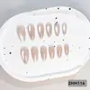 24 PIEZAS Colección de Arte para Uñas Bestseller Transfronterizo Navidad Halloween Flor Uñas Portátiles Ojo de Gato Halloween Piezas de Uñas Portátiles