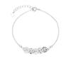Collar y pulsera de plata de ley 925 con diseño de cinco emperadores, estilo nuevo, con moneda de destello y martillo chino, para clavícula.