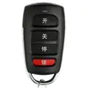 433m315m En Stock Metal Impermeable Cuatro Botones Control Remoto Copiador para Persianas Enrollables y Puertas de Garaje