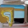 Módulo de Relógio Pulseira de Relógio Joia com Gotejamento de Óleo Feita à Mão Pulseira de Aço Inoxidável Cruzada Joia DIY Pulseira Destacável Preservadora de Cor Elástica