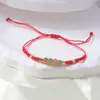 Pulsera trenzada Círculo Qiankun, estilo Nudo Chino, Símbolo de Manzana y Deseo, Fragmentos de Plata, 0 kg Atracciones Turísticas, Fabricante Transfronterizo, Venta al por Mayor de Joyería