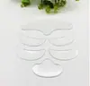 Conjunto de Adesivos Triangulares de Silicone Autoadesivos em Formato de Coração, T, para Peito, Olhos, Testa, Queixo, Rosto, Pescoço