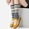 Meias de tricô para Outono e Inverno meias JK de pelo y2g hot girl cobertura de perna para todas as ocasiões meias para botas de neve coleção de meias lolita