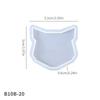 Horquilla Mariposa Cabello de Ciervo Colgante Molde de Silicona DIY Colgante Llavero Broche Delfín Ballena Molde de Pegamento