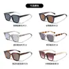 Gafas de Sol Nuevas Transfronterizas con Montura Cuadrada Simple, Patillas de Clip, Accesorios para el Puente Nasal, Protección Solar, Gafas de Sol de Estilo de Alta Gama