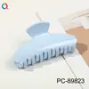 Qiyue 2026 Modelo Nuevo Pinza para el Cabello de PC con Pintura en Spray UV de Alta Gama, Pinza de Garra Grande para Recogido en la Parte Trasera de la Cabeza, Accesorio para el Cabello Tipo Pinza de Tiburón para Mujeres