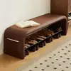 Banco de Entrada para Sapatos para Casa, Pode Sentar para Trocar de Sapatos, Banco de Entrada para Hall de Entrada, Banco Longo para Fim de Cama