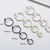 Plata Shenzhen S925 Pura Oreja de Tremella Agujeros Captivos Pendientes Clavos para Hueso de Oreja Femenino Anillo para Hueso de Oreja Femenino Pendientes de Plata Pendientes de Plata Pendientes Día
