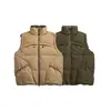 Chaleco Acolchado Funcional Estilo Montaña para Exteriores Elieon con Cuello Alto Invierno Nuevo Cálido Relleno de Plumón de Pato Blanco Chaleco para Hombre H10