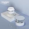 En stock juego de cosméticos galvanizados botella 30ml50ml100ml material de embalaje para agua y emulsión de cuidado de la piel tarro de crema de doble capa 30g
