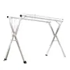 Secador de Roupas de Aço Inoxidável 304 de Chão Dobrável para Interior e Exterior Cabide de Roupa para Varanda Haste Secadora Tipo X para Secar Colchas